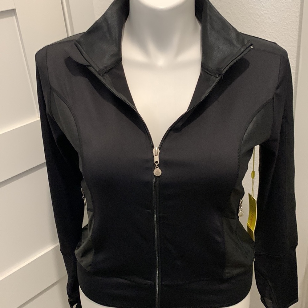 NWT Catherine Malandrino Athleisure Jacket Size L
